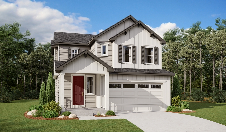 Exterior A of the Leah plan