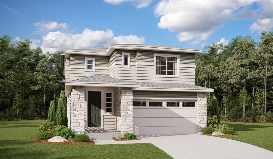 Exterior C of the Leah plan