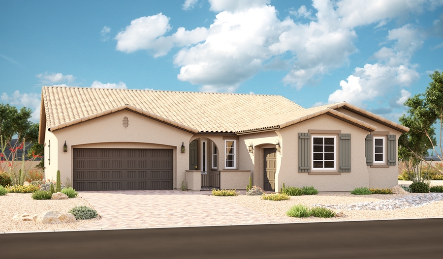 Exterior A of the Pinecrest plan