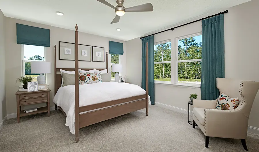 The Daniel Owner's bedroom of the Daniel plan
