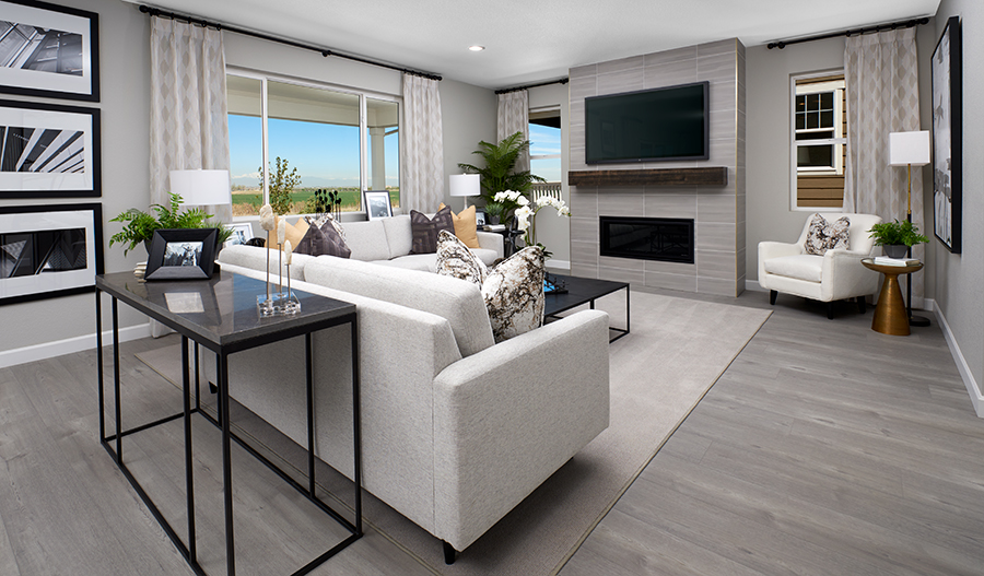 Living room of the Moonstone plan