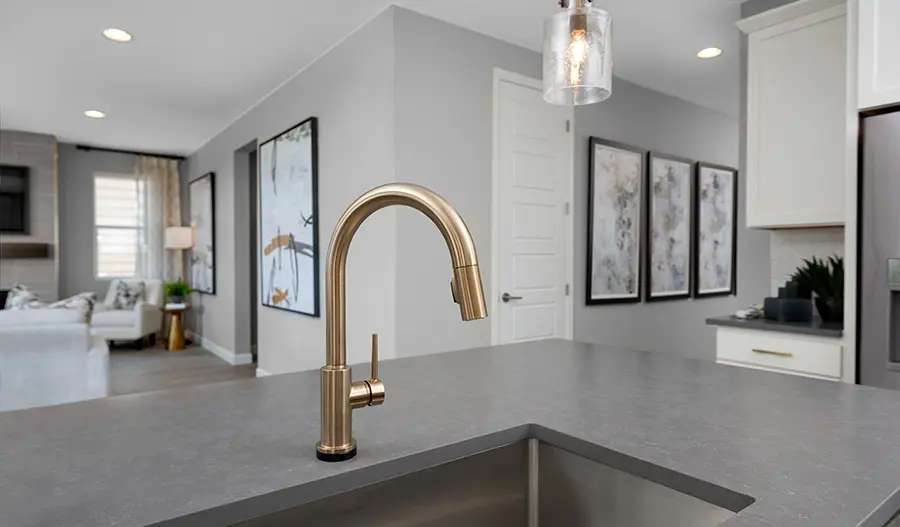 Kitchen detail of the Moonstone plan