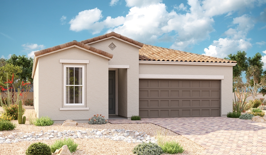 Exterior A of the Sapphire plan