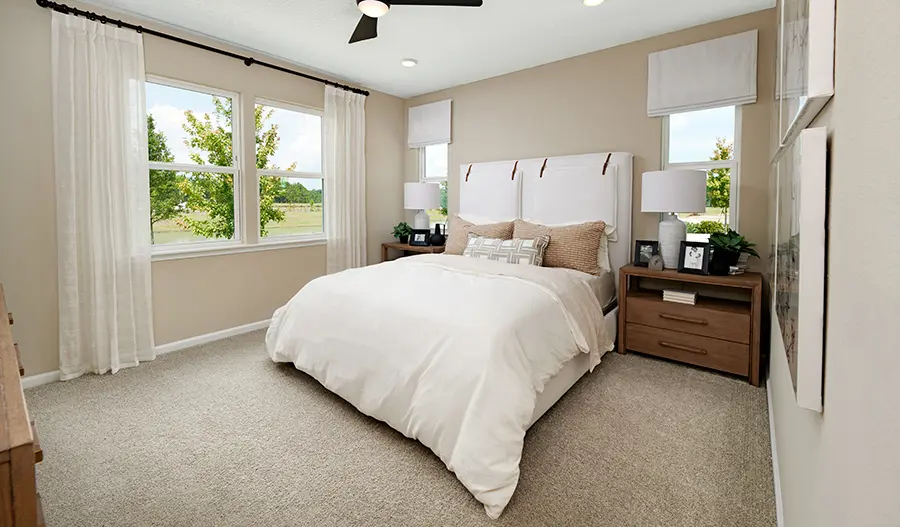 Owner's bedroom of the Beech plan