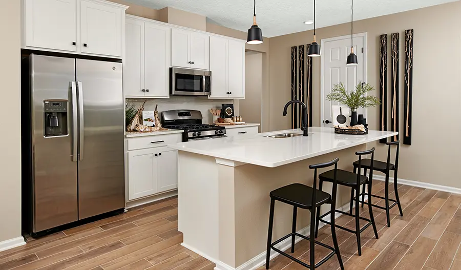 Kitchen of the beech plan