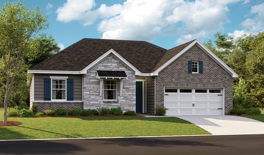 The Decker Elevation D Exterior D of the Decker plan