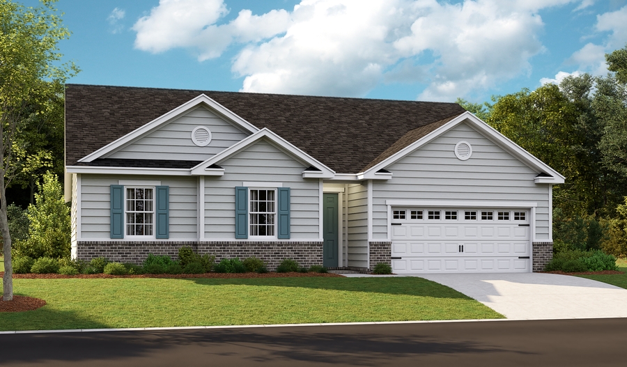 The Decker Elevation A Exterior A of the Decker plan