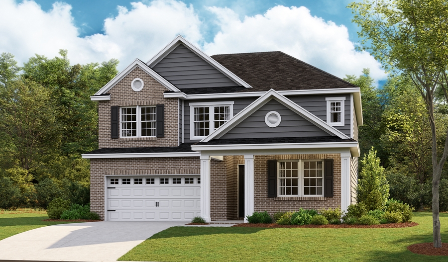 The Hopewell Elevation E Exterior E of the Hopewell plan