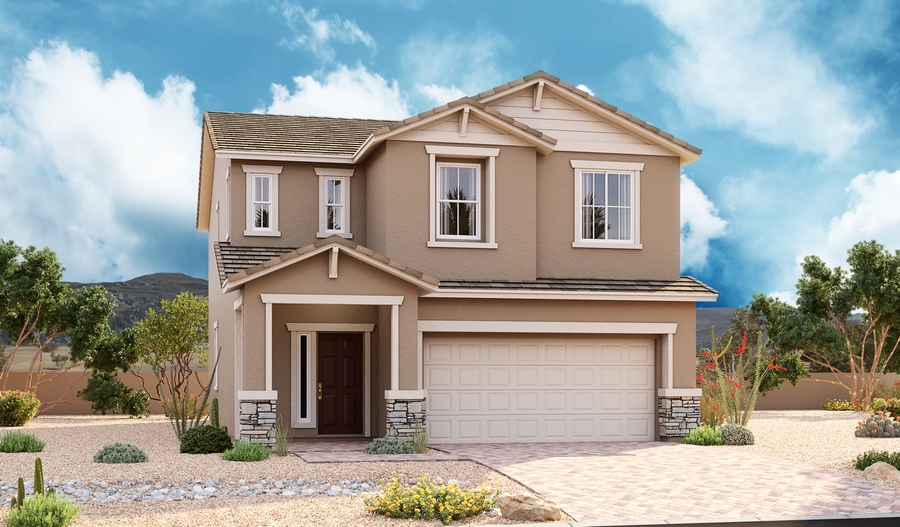 Exterior B of the Birch plan