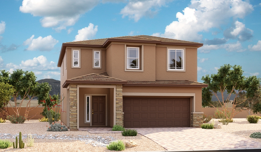 Exterior C of the Birch plan