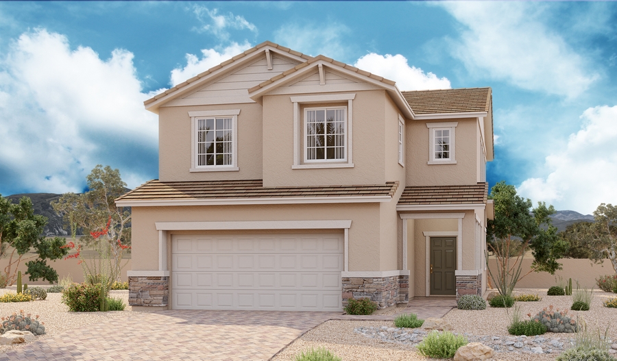 Exterior B of the Elm plan