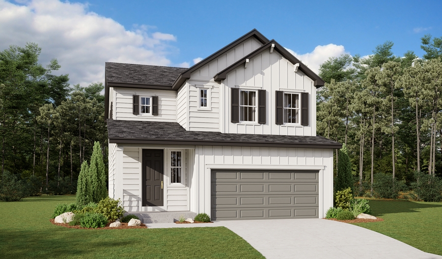 The Leah Elevation A Exterior A of the Leah plan