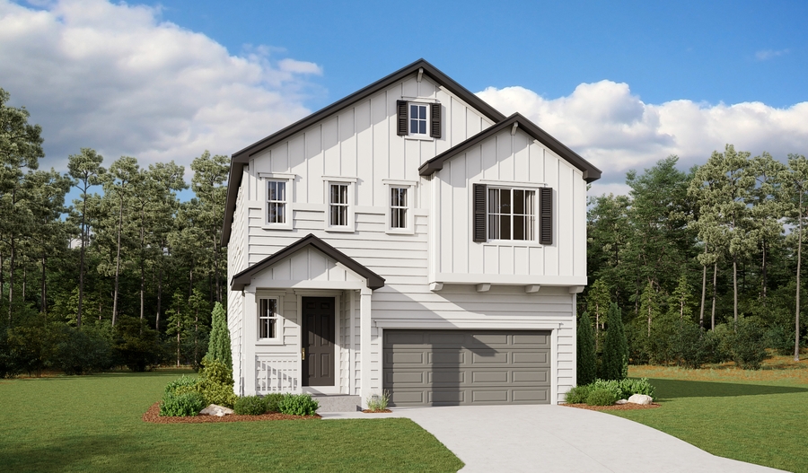 Exterior A of the Laurel plan