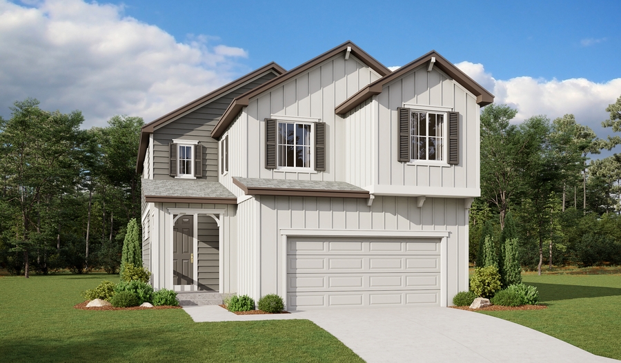 The Layla Elevation A Exterior A of the Layla plan