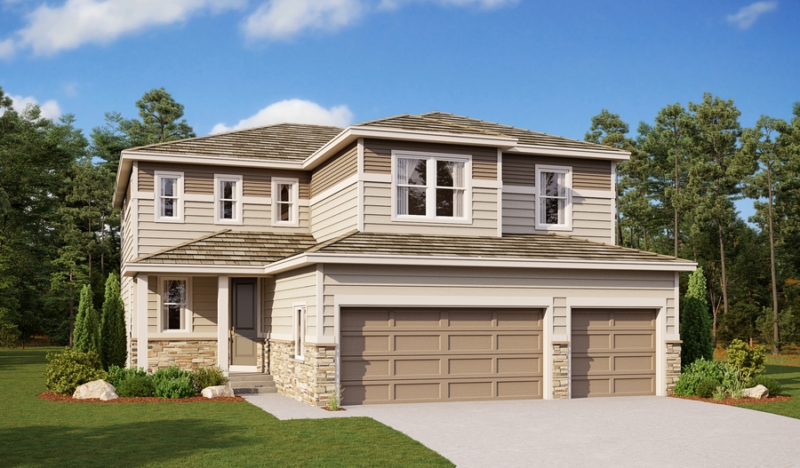 Seth floor plan at Banning Lewis Ranch Richmond American Homes