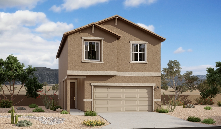 Exterior B of the Lantana plan
