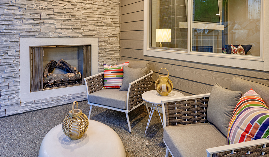 Lowell floor plan at Tehaleh Richmond American Homes