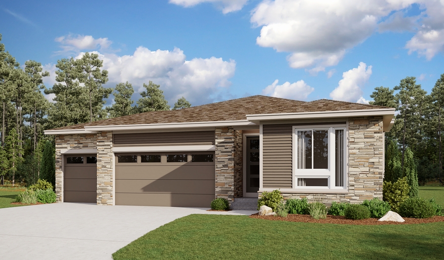 The Arlington Elevation C Exterior C of the Arlington plan