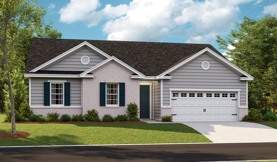 Decker floor plan at Friendship Ridge Richmond American Homes