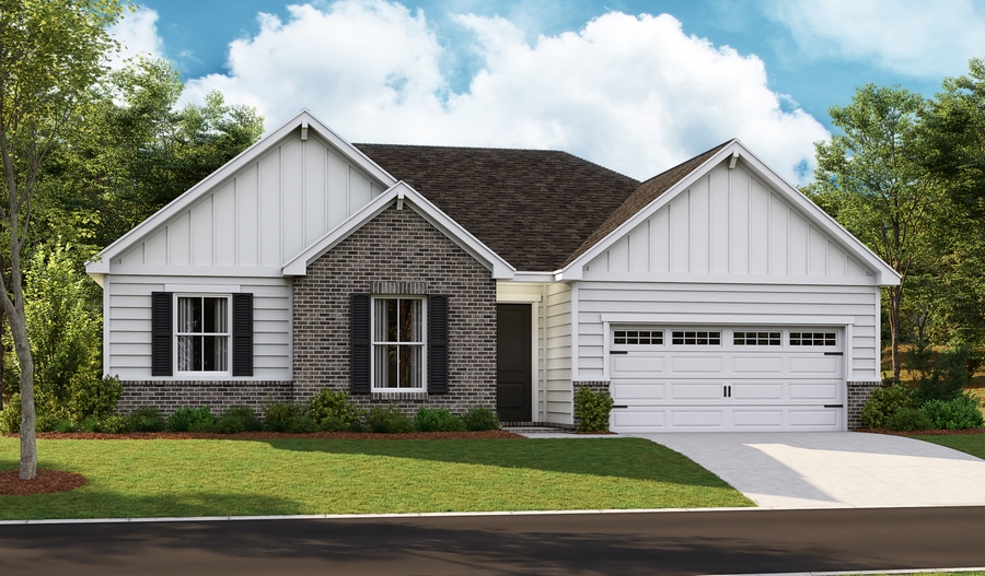 The Decker Elevation B Exterior B Of the Decker plan