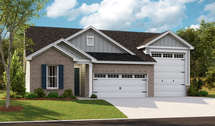 Exterior A of the Pewter plan