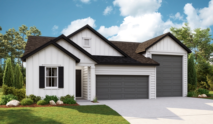 Exterior A of the Pewter plan