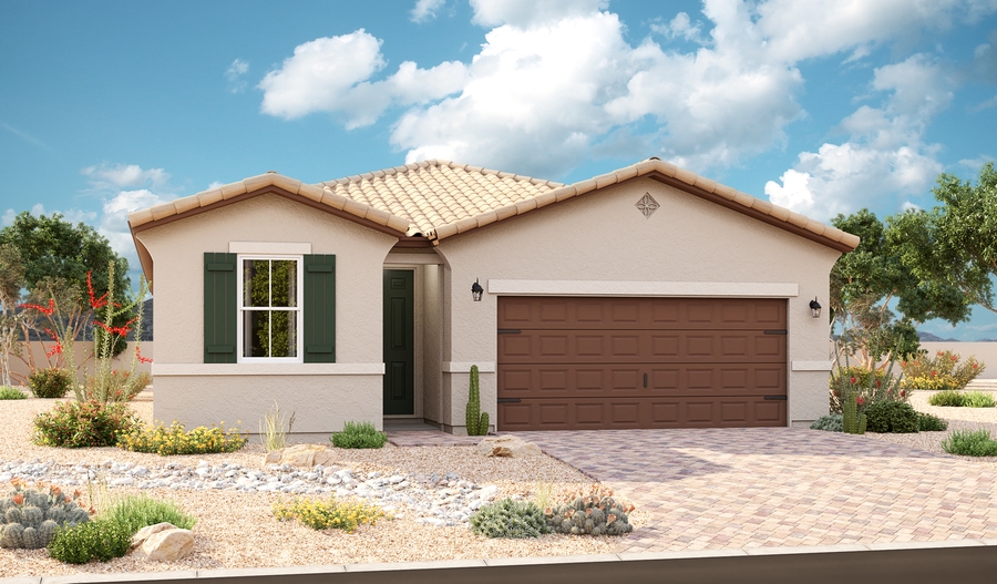 Exterior A of the Peridot plan