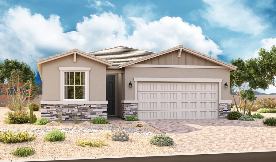 Exterior B of the Peridot plan