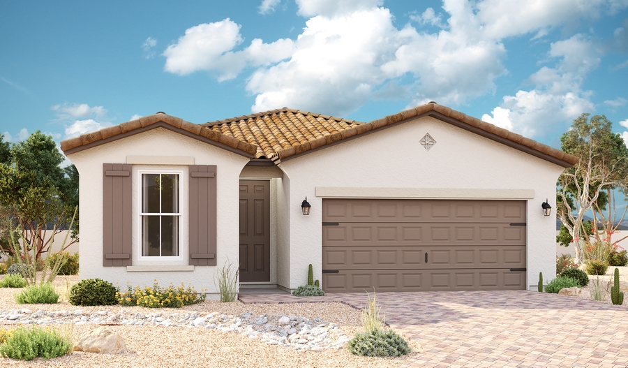 Exterior A of the Sunstone plan