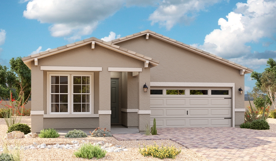 Exterior C of the Sunstone plan