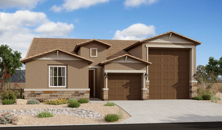 Exterior B of the Copper plan