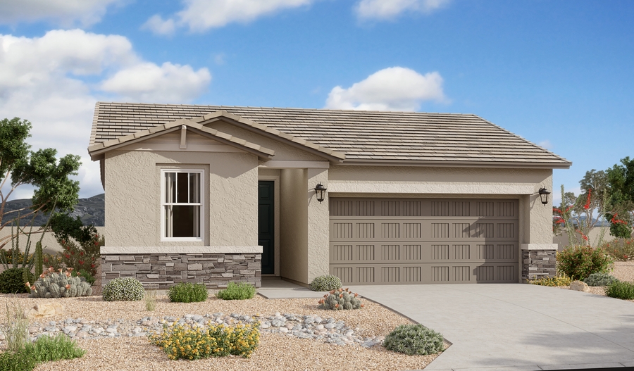 Exterior B of the Larimar plan