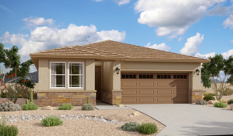 Exterior C of the Larimar plan