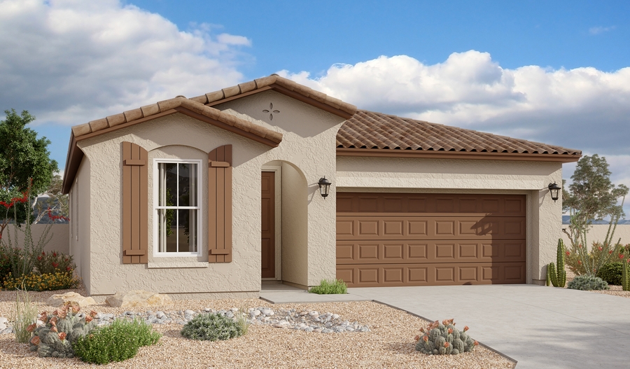 Exterior A of the Sapphire plan
