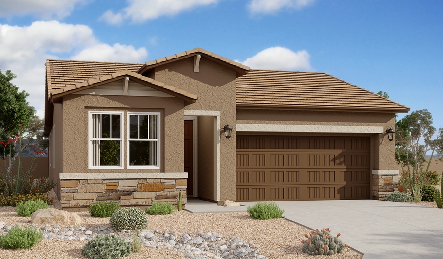 Exterior B of the Sapphire plan