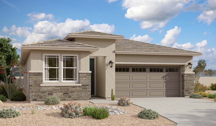 Exterior C of the Sapphire plan