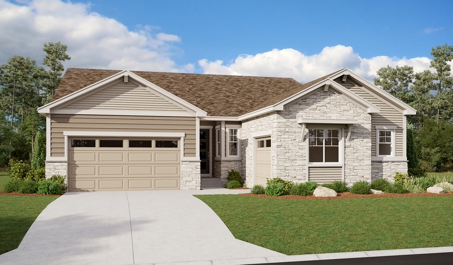Exterior A of the Pinecrest plan