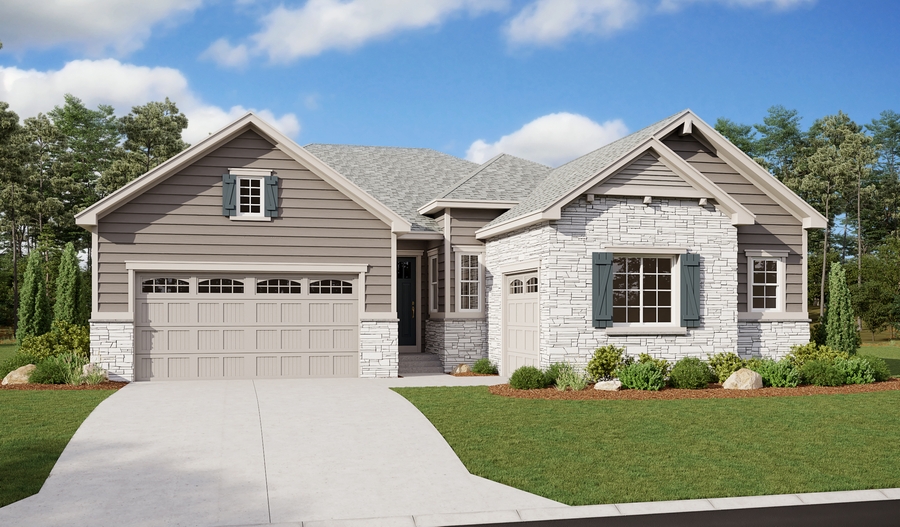 The Pinecrest Elevation E Exterior E of the Pinecrest plan