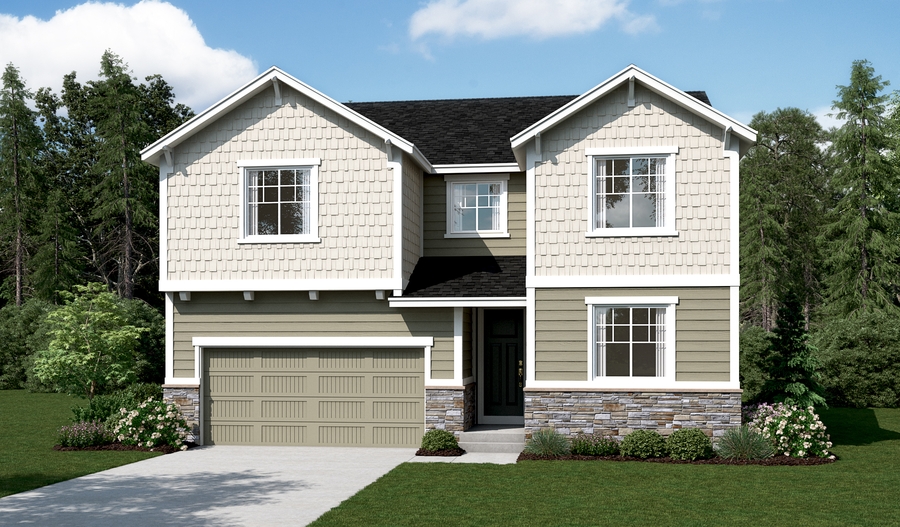 Exterior B of the Coronado plan