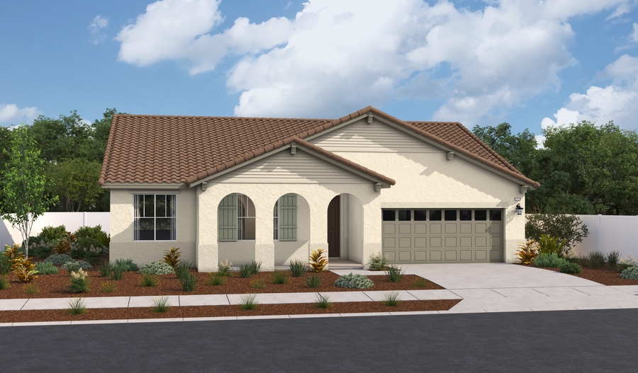 The Decker Elevation A Exterior A of the Decker plan
