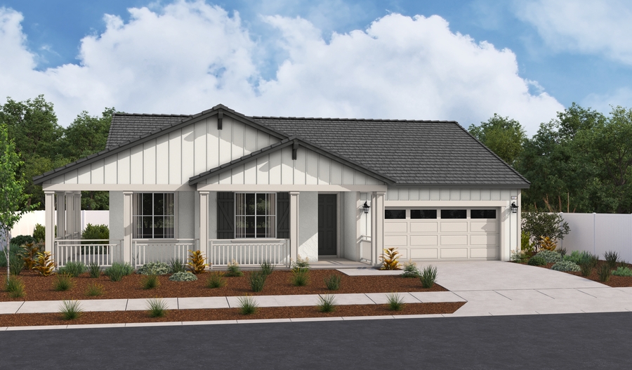 The Decker Elevation B Exterior B of the Decker plan