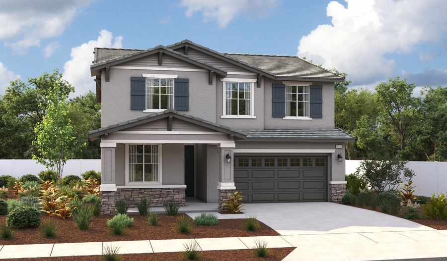 Exterior C of the Pearl plan