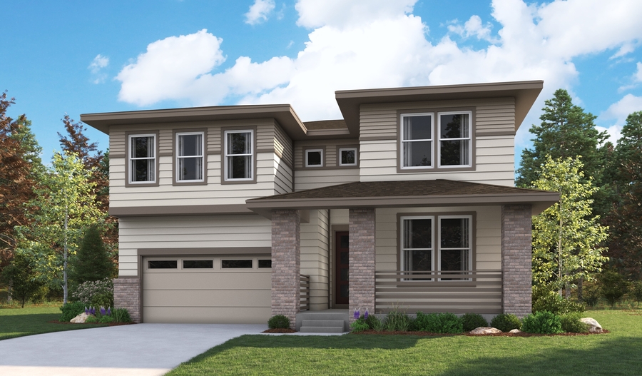 Exterior D of the Coronado plan