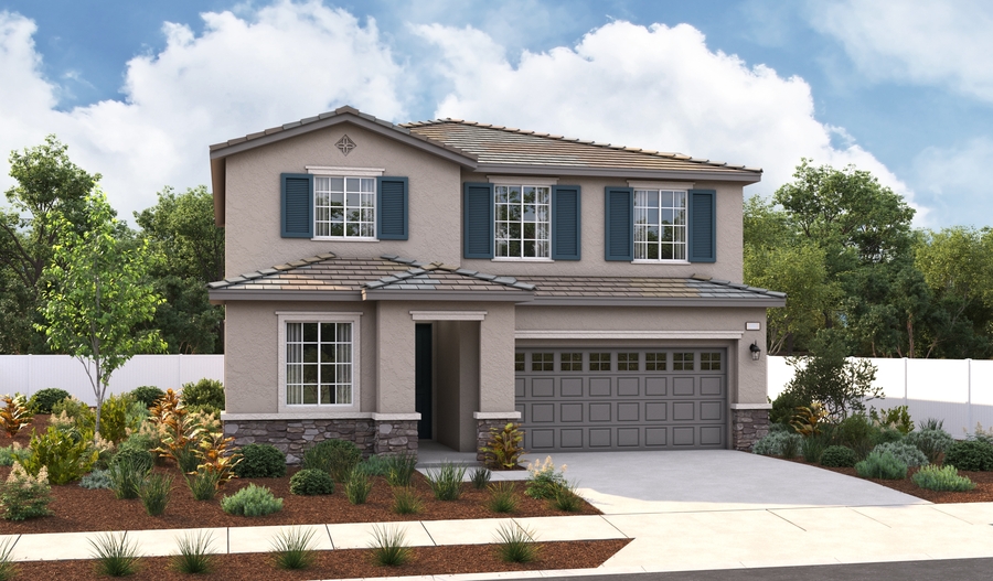 Exterior B of the Pearl plan