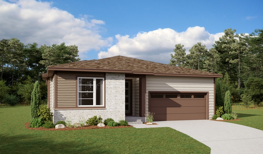Exterior E of the Agate plan