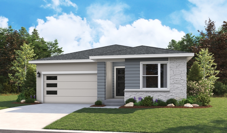 Exterior B of the Clarion plan