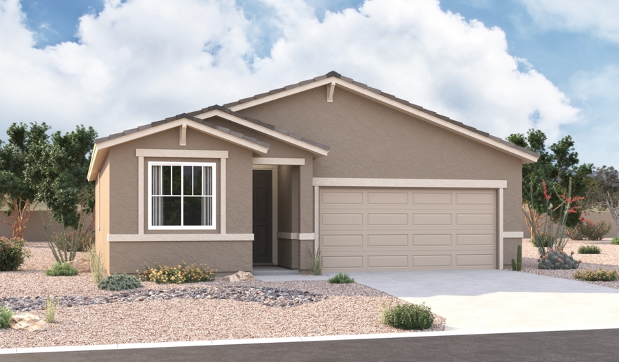 Exterior B of the Juniper plan