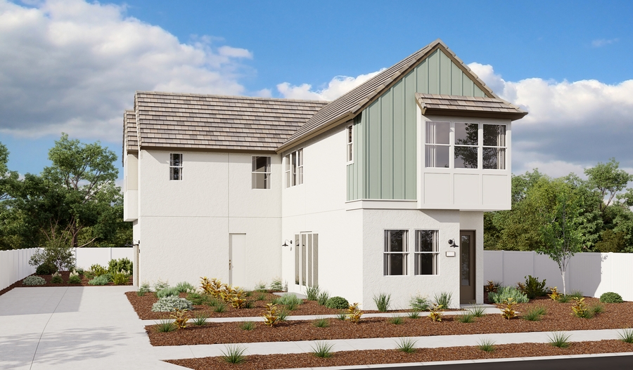 The Norton Elevation A Exterior A of the Norton plan