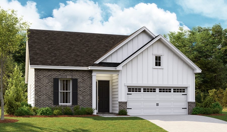The Avril Elevation B Exterior B of the Avril plan