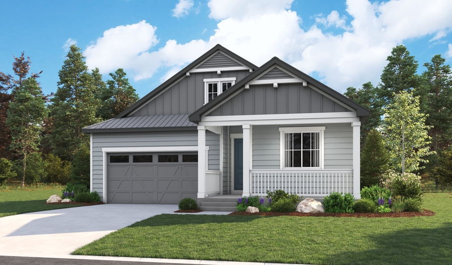 Exterior A of the Arlington plan